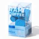 Rami Coffee Cold Brew Freeze Dried Instant Coffee Powder, Medium-Dark Roast 100% Arabica, 6 Portable Single Packets for Home Travel Backpacking Camping (EXP 07/26/25)