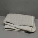 Velvet Couch Cover, Washable Sectional Sofa Cover, Anti Slip Sofa Slipcovers for 3 Cushion Couch Sofa L Shaped Recliner, Furniture Protector Covers for Pets Kids(White, Only 1 PCS)