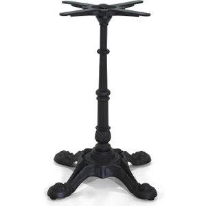 28inch Height Industrial Table Base-Vintage Restaurant Table Base-French Bistro X Base-22 * 22(L*W) Cast Iron Design Furniture Leg