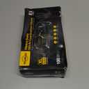 TitanFlex Disposable Nitrile Exam Gloves, 6-mil, Black, Heavy Duty, Latex Free, Food Safe for Cooking & Food Prep (04 Black (Xl, 100ct))