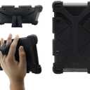 CHINFAI Universal 7 inch Tablet Case Shockproof Silicone Stand Cover for All Versions RCA Voyager Vankyo Yuntab Samsung Google Nexus MatrixPad Z1 Huawei 7" Android Tablet and More, Black