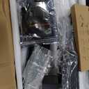 GTPLAYER Electric Standing Desk with Drawers, 48 x 24 Inch Height Adjustable Gaming Desk with Monitor Stand, Power Outlets & LED Lights, Home Office Sit Stand Up Desk with Memory Preset (Black)