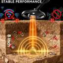 SUNPOW Metal Detector for Adults & Kids Easy to Use & Assemble, Lightweight & Fun for Family Activities Waterproof 8" Coil, 4 Modes, Bigger LCD Great Value Metal Detector Kit, MD13