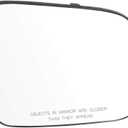 ECCPP Heated Right Side Exterior Mirror Glass For Toyota Sienna (2011-2014) Passenger Rear View Replacement