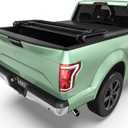 LEDKINGDOMUS Soft Tri-Fold Truck Bed Tonneau Cover Fits for Ford F150 F-150 2015-2026 | 5'5" (67") Bed