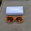 Hexagonal Polarized Sunglasses for Women Men Retro Trendy Designer Shades Sunglasses FZN815
