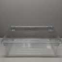 Rubbermaid Commercial 3300CLE Food/Tote Boxes, 12 1/2gal, 26w x 18d x 9h, Clear