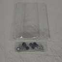 License Plate Protector 2 Pack, Clear License Plate Cover 12.08 * 6.02 Universal, Plate Cover for Car Plastics, Car Frame Cover Shield with Screws Transparent Spacers Screw Caps by XIOGZAXI