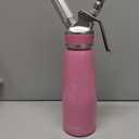 Whipped Cream Dispenser,Aluminum Cream Whipper 500mL/1 Pint,3 Decorating Nozzles,1 Brush, 1 Storage Bag,Homemade Whipped Cream Maker,Pink