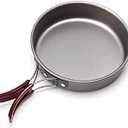 AIROKA Aluminum alloy Non-Stick Medium Frying Pan with Folding Handle for Outdoor Camping Picnic Hiking