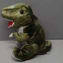 Muiteiur Dinosaur Stuffed Animals with Babies, Soft 19.6 Inch Plush T-Rex Zippered Belly Inside with 5 Cute Baby Dinosaurs, Set for Kids