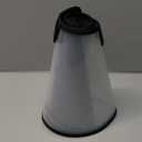 Supet Dog Cone Collar Adjustable After Surgery, Comfortable Pet Recovery Collar & Cone for Large Medium Small Dogs, Elizabethan Dog Neck Collar Plastic Practical L (L(Neck: 14.0~17.5"), White)