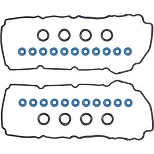 Engine Valve Cover Gasket Set Compatible with Ford Lincoln Mazda Mercury Vehicle 2007-2015 Edge Flex Fusion Taurus Taurus X, MKS MKZ MKT MKX, 6 CX-9, 2008-2009 Sable 3.5L 3.7L, Replace#VS50767R