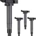 OCPTY Suitable 2010-2022 for Lexus GX460 4.6L/V8,2010-2022 for Toyota 4Runner 4.0L/V6,2011-2016 for Scion tC 2.5L/L4 Automotive Replacement Ignition Coils 4-Pins #UF507 (Set of 4)