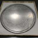 Niccy 28" Round LED Bathroom Backlit Mirror With Lights, Black Frame Lighted Vanity for Wall, Circle With Anti-Fog, Light Up 3 Color ShatterProof