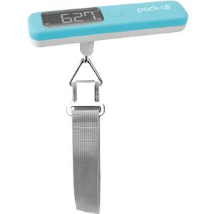 pack all 110 Lbs Luggage Scale, Digital Handheld Luggage Scale, Travel Weight Scale for Luggage with Backlit LCD Display, Battery Included (Blue)