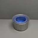 Heouvo 1 Gallon Large Dog Water Bowl No Spill,Anti Digging Lid & Rubber Bottom Spill Proof Dog Bowl, Anti Splash Mess Dripless Slow Drinking Stainless Steel Water for Sloppy Messy Drinkers Car (3.8L,Blue )