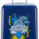 American Tourister Star Wars R2-D2 Carry-On Luggage - Airline Approved, Durable Hardshell with Favorite Rebel Droid - Roll Confidentially with Spinner Wheels & Colorful Adjustable Handle, Carry-On 18-Inch
