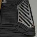 CAR PASS Heavy Rubber Car Floor Mats, Deep Waterproof Car Mats All Weather, Universal Trim-to Fit Automotive Floor Mats for Car SUV Truck Van, Durable Floor Liners Solid Black