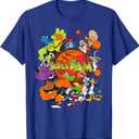 Space Jam Monstars and Tune Squad T-Shirt, Medium, Royal Blue
