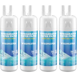 W10295370A WRS588FIHZ04 WRS325SDHZ WRS325SDHZ13 Water Filter Replacement for Whirlpool WRS321SDHZ13 WRS325FDAM04 WRSF5536RZ00 WRS588FIHZ00 WRFF3236RZ00 WRMF3636RZ00 WRS571CIHZ01 WRS315SDHM by WXOXIMI