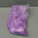 eNilecor Purple Wig, Short Colored Wigs Bob Wig for Women, Natural Wavy Colorful 14 Inch Middle Part Synthetic Wig for Cosplay Party Costumelavender Purple