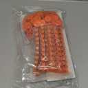 Sheep Ear tag plier& 001-100 Numbered Goat Ear Tags and 2pcs pins for Dog Deer and Livestock Animals(Orange)