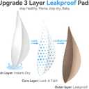 Nursing Bras for Breastfeeding Seamless Maternity Bra Wireless Pregnancy Sleep Bralette Natural Shape Support (M)