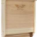 BIGBATBOX Wooden Outdoor Bat House Kit - Clean Your Backyard from Mosquitoes 