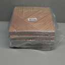 BTDVR 20 Pack Acoustic Wall Panels, 60"x48" Self-Adhesive Soundproof Wall Panels-Total Size (Single Size 12"x12") Decorative Wood Grain Printing Sound Panels, for Studio, Office, Home