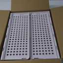 SNSLXH 5 Pack Stackable Closet Storage Basket, Multifunctional & Foldable Closet Organizer for Bathroom Kitchen Laundry Room Wardrobe Storage, Space-Saving Clothes Storage Drawer Organizer, White