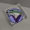 Logitech G733 Lightspeed Wireless Gaming Headset with Suspension Headband, LIGHTSYNC RGB, Blue VO!CE mic Technology and PROG Audio Drivers  Lilac