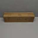 Warm Gold Curtain Rods for Windows 72 to 144 Inches Adjustable Length Heavy Duty 1" Diameter Brass Window Curtain Rod with Solid Metal Finials for Outdoor Farmhouse Bedroom Kitchen Living Room