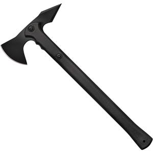 Cold Steel Drop Forged Tomahawk Survival Hatchet - Great for Camping, Survival, Outdoors and Chopping Wood, Trench Hawk - Black, One Size
