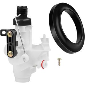 31705 31688 RV Toilet Water Valve Kit for Thetford Aqua-Magic V High and Low Models by Puxyblue - Freeze Resistance and Leak Resistance Assembly Replaces 31687 31648 31652 31672 31683