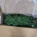 National Tree Company 6 ft Pre-lit Artificial Christmas Tree, North Valley Spruce, 300 Clear Lights, Hinged Branches, 800 Branch Tips, Includes Stand, Green