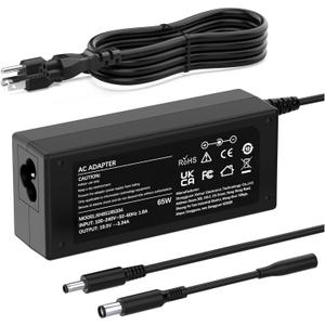 65W Adapter Laptop Charger Replacement for Dell Latitude E5440 E5470 7480 E6540 E7440 E7450 E7250 E6440 E6430 7490 7290 5490 5590 5290 LA65NM130 HA65NM130 Power Supply Cord Plug