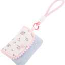 LUOZZY Small Floral Cotton Protective Camera Storage Pouch Portable Travel Organizer for Photography