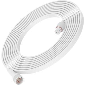 (16Ft) for Govee Outdoor Permanent Lighting Extension Cord, Compatible with Govee H705A, H705B, H705C, H706A, H706B, and H706C Models, IP68 Waterproof Rating (White)
