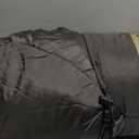 Atarashi Camping Sleeping Bag- 4 Seasons for Adults, Light, Warm, Extra-Large with Compression Sack- Great for Hiking, Backpacking & Outdoor Adventures (Dark Grey/Regular(33''x87''))