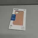 Incase City Case Slim MagSafe Compatible Apple iPhone 16, Protective Cover with 10 Ft Drop Protection Raised Edges Enhanced Screen Protection (Blush Pink Perforated Vegan Leather, iPhone 16)