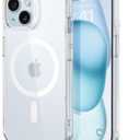 ESR for iPhone 15 Case, Compatible with MagSafe, Shockproof Military-Grade Protection, Scratch-Resistant Back, Magnetic Phone Case for iPhone 15, Classic Hybrid Case, Clear