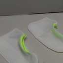 Shoe Covers Waterproof Reusable Foldable Not-Slip Rain Shoe Covers with Zipper, Shoe Protectors Overshoes Rain Galoshes for Kids Men and Women (L (Women 7.5-10.5, Men 6.5-9), Transparent)