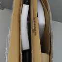 Parking Sign Post 48" Heavy Duty Cast Iron Parking Signs Stand, Movable Sign Stand for Hanging Signs, Black (2 Packs, 15pounds)