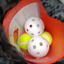 ropoda Giant Yard Pong,Yard Games with Durable Buckets and Balls - Choose Red Large, XL, or Green - Glow in The Dark, Outdoor Game with Carry Bag for The Beach,Lawn, Great Gift Choice for Families