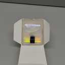 TOPGO Acrylic Phone Stand, Clear Phone Holder for Office Desk, Vanity, Kitchen Counter, Bedside Table, Compatible with iPhone 17 16 15 14 13 12 Pro Max Plus/Smartphones/iPad/Switch - Iridescent Color