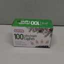 PREXTEX 100 Count Clear Christmas Lights - 20 ft Ultra Bright String Lights with Green Wire for Indoor and Outdoor Use, Christmas Trees, Holidays, Patios and Garden