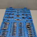 Only 106 PCS Metric Tap and Die Set, M2-M18 Rethreading Kit for Making Screw Threads for Cutting External and Internal Thread Threading with Storage Case