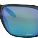 Oakley mens Oo9417 Holbrook Xl Square Sunglasses (Polished Black/Prizm Sapphire)
