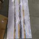 Canvas Wall Art Decor Large Wall Art For Living Room Abstract Art Decoration White Gold Wall Art Decor Modern Abstract Wall Art Prints Canvas Art Work For Bedroom Office Kitchen Wall Decor 29" x 58"